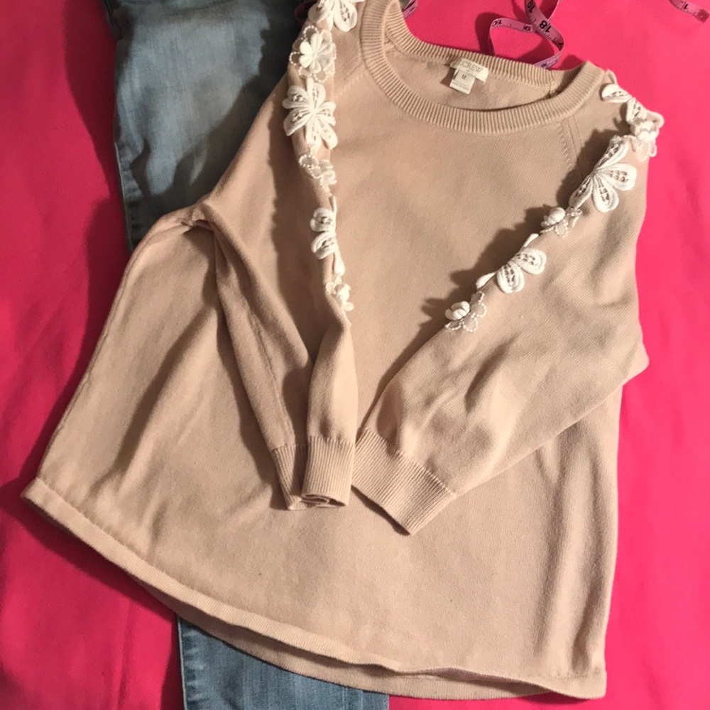 EUC J. Crew camel sweater